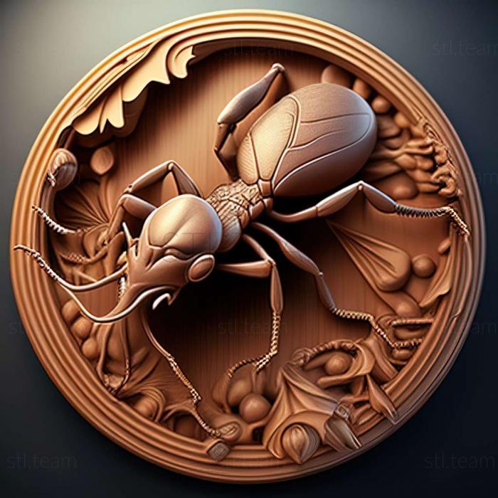 3D модель Pheidole ambigua (STL)